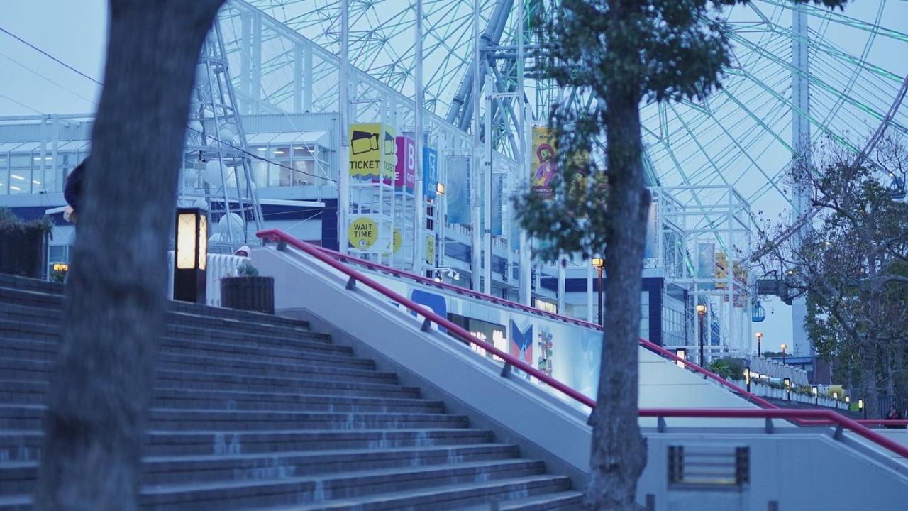 Osaka Bay Wheel Apartment Bagian luar foto